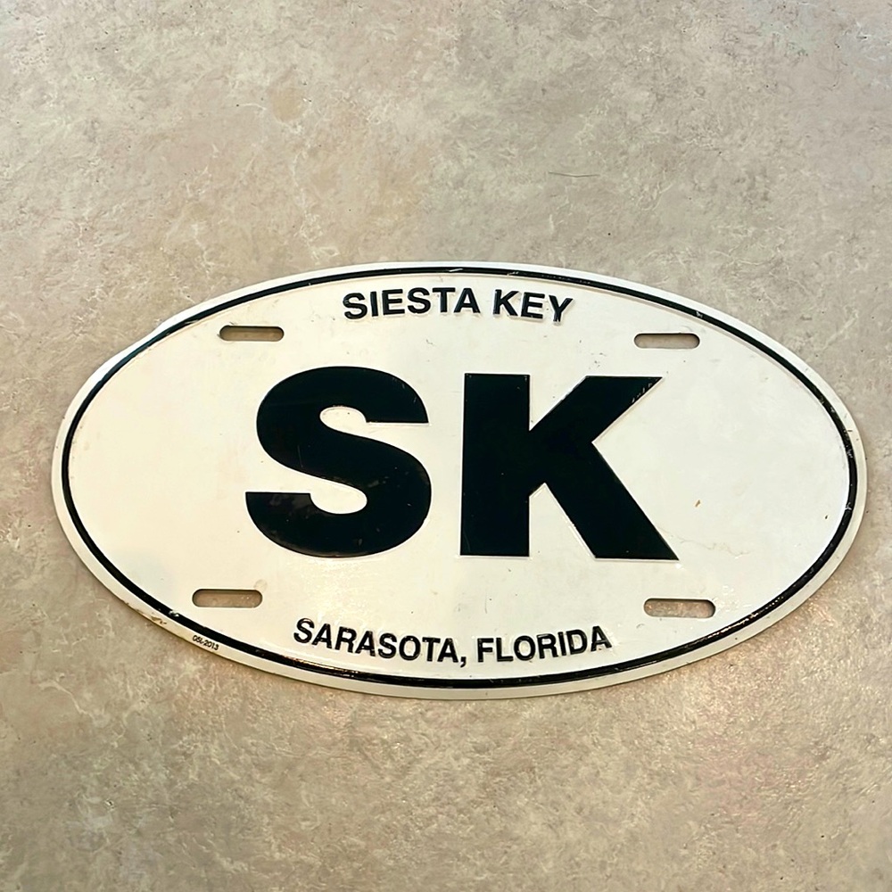 ☀️3 for $10 - Siesta Key Florida License Plate